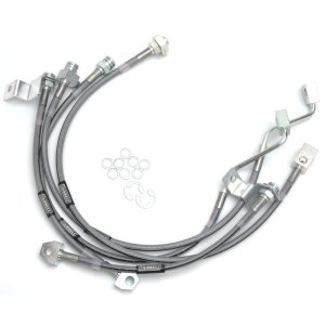 Ford F-250 Brake Line Kit - Russell - Stainless Steel Braided - `99-`04