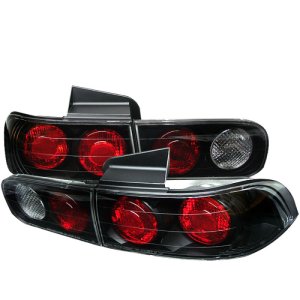 Acura Integra Tail Lights - SPYDER - Euro Style - Black - `94-`01