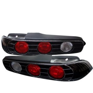 Acura Integra Tail Light Set - SPYDER - Euro Style - Black - `94-`01 Acura Integra Tail Light Set - SPYDER - Euro Style - Black - `94-`01