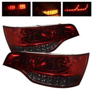 GMC Sierra Tail Lights - SPYDER - LED Model Only - Black - `19-`20