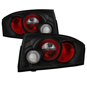 Audi TT Tail Light Pair - Rear - SPYDER - Euro Style - Black - `00-`06