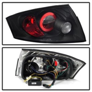 Audi TT Tail Light Pair - Rear - SPYDER - Euro Style - Black - `00-`06