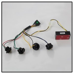 Audi TT Tail Light Pair - Rear - SPYDER - Euro Style - Black - `00-`06