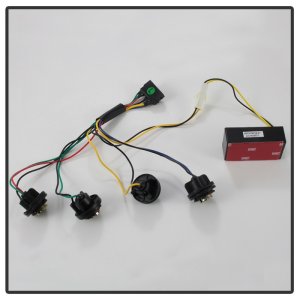 Audi TT Tail Light Pair - Rear - SPYDER - Euro Style - Black - `00-`06