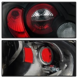 Audi TT Tail Light Pair - Rear - SPYDER - Euro Style - Black - `00-`06
