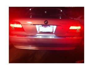 BMW 7 Series LED Tail Lights - SPYDER - Red/Clear - `95-`01 BMW 7 Series LED Tail Lights - SPYDER - Red/Clear - `95-`01