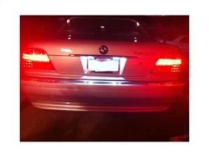 BMW 7 Series LED Tail Lights - SPYDER - Red/Clear - `95-`01 BMW 7 Series LED Tail Lights - SPYDER - Red/Clear - `95-`01