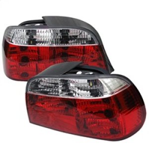 BMW 7 Series LED Tail Lights - SPYDER - Crystal - Red/Clear - `95-`01 BMW 7 Series LED Tail Lights - SPYDER - Crystal - Red/Clear - `95-`01