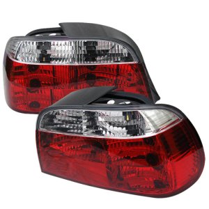 BMW 7 Series LED Tail Lights - SPYDER - Crystal - Red/Clear - `95-`01 BMW 7 Series LED Tail Lights - SPYDER - Crystal - Red/Clear - `95-`01