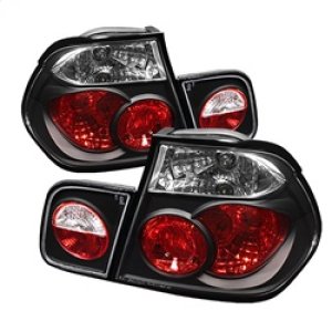 BMW 3 Series Tail Lights - SPYDER - Euro Style - Black - `99-`01