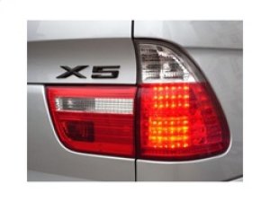 BMW X5 LED Tail Lights - SPYDER - Red/Clear - `00-`06 BMW X5 LED Tail Lights - SPYDER - Red/Clear - `00-`06