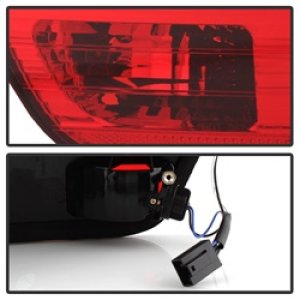 BMW X5 Tail Lights - SPYDER - Euro Style - Red/Clear - `00-`06 BMW X5 Tail Lights - SPYDER - Euro Style - Red/Clear - `00-`06
