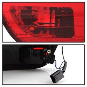 BMW X5 Tail Lights - SPYDER - Euro Style - Red/Clear - `00-`06 BMW X5 Tail Lights - SPYDER - Euro Style - Red/Clear - `00-`06