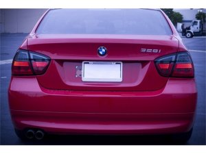 BMW 3 Series LED Tail Lights - SPYDER - Red Smoke - `06-`08 BMW 3 Series LED Tail Lights - SPYDER - Red Smoke - `06-`08