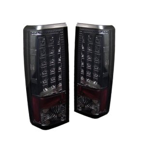 GMC Safari LED Tail Lights - SPYDER - Smoke - `85-`05