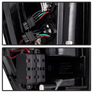 Chevrolet Avalanche Tail Lights - Rear - SPYDER - LED - Smoke - `02-`06