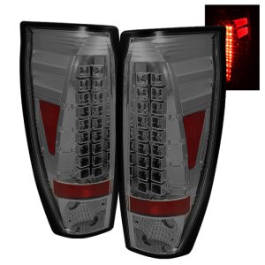 Chevrolet Avalanche Tail Lights - Rear - SPYDER - LED - Smoke - `02-`06