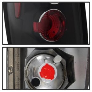 Chevrolet Avalanche Tail Lights - SPYDER - Euro Style - Black - `02-`06