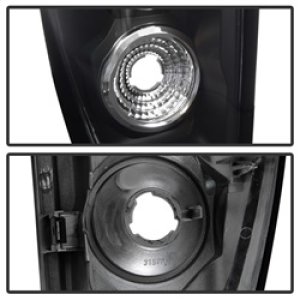 Chevrolet Avalanche Tail Lights - SPYDER - Euro Style - Black - `02-`06