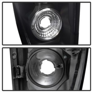 Chevrolet Avalanche Tail Lights - SPYDER - Euro Style - Black - `02-`06