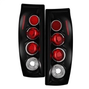 Chevrolet Avalanche Tail Lights - SPYDER - Euro Style - Black - `02-`06