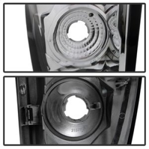 Chevrolet Avalanche Tail Lights - Rear - SPYDER - Euro Style - Chrome - `02-`06