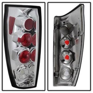 Chevrolet Avalanche Tail Lights - Rear - SPYDER - Euro Style - Chrome - `02-`06