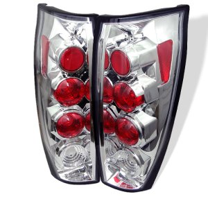 Chevrolet Avalanche Tail Lights - Rear - SPYDER - Euro Style - Chrome - `02-`06