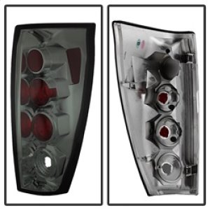 Chevrolet Avalanche Tail Lights - SPYDER - Euro Style - Smoke - `02-`06