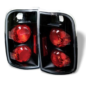 Chevrolet Blazer Tail Lights - SPYDER - Euro Style - Black - `95-`05