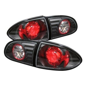 Chevrolet Cavalier Tail Lights - SPYDER - Euro Style - Black - `95-`02