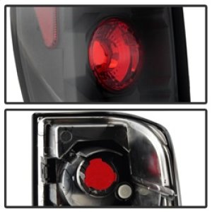 Chevrolet Colorado Tail Lights - SPYDER - Euro Style - Black - `04-`13