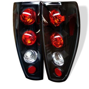 GMC Canyon Tail Lights - SPYDER - Euro Style - Black - `04-`13