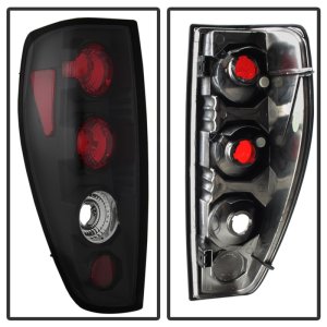 GMC Canyon Tail Lights - SPYDER - Euro Style - Black - `04-`13 GMC Canyon Tail Lights - SPYDER - Euro Style - Black - `04-`13