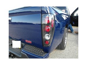GMC Canyon Tail Lights - SPYDER - Euro Style - Black - `04-`13 GMC Canyon Tail Lights - SPYDER - Euro Style - Black - `04-`13