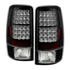 GMC Yukon Tail Lights - SPYDER - LED - Black - `00-`06