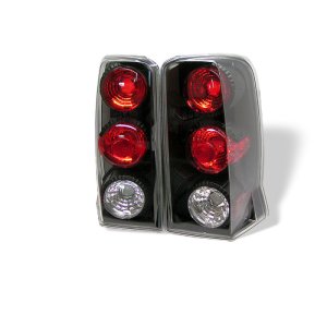 Cadillac Escalade Tail Lights - SPYDER - Euro Style - Black - `02-`06