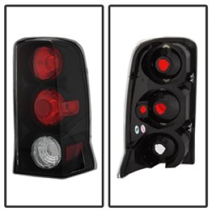 Cadillac Escalade Tail Lights - SPYDER - Euro Style - Black - `02-`06 Cadillac Escalade Tail Lights - SPYDER - Euro Style - Black - `02-`06