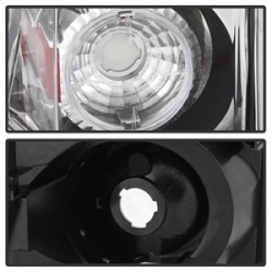 Cadillac Escalade Tail Lights - SPYDER - Euro Style - Chrome - `02-`06