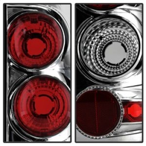 Chevrolet Silverado 1500 Tail Lights - SPYDER - Euro Style - Chrome - `03-`06