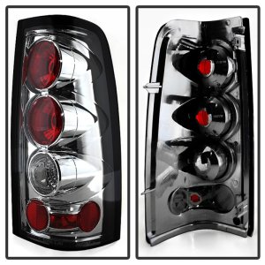 Chevrolet Silverado 1500 Tail Lights - SPYDER - Euro Style - Chrome - `03-`06
