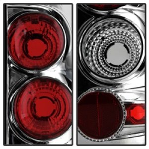 Chevrolet Silverado 1500 Tail Lights - SPYDER - Euro Style - Chrome - `03-`06