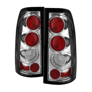 Chevrolet Silverado 1500 Tail Lights - SPYDER - Euro Style - Chrome - `03-`06