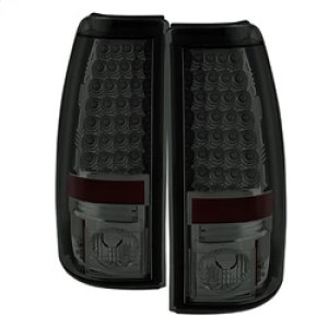 Chevrolet Silverado 1500 LED Tail Lights - SPYDER - ALT-YD-CS03-LED-SM - Smoke - `03-`06