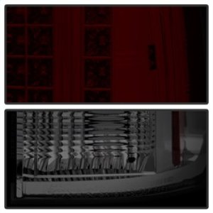 Chevrolet Silverado LED Tail Lights - SPYDER - Red/Smoke - `07-`13