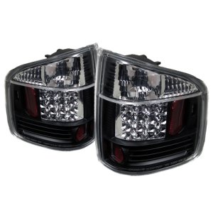 Chevrolet S10 LED Tail Lights - SPYDER - Black - `94-`04