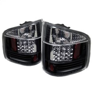 Chevrolet S10 LED Tail Lights - SPYDER - Black - `94-`04