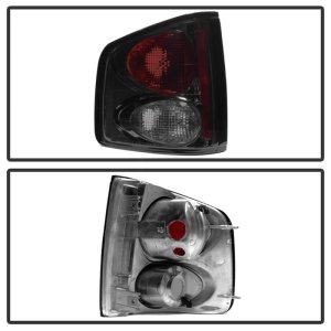 Chevrolet S10 Tail Light Set - SPYDER - Euro Style - Smoke - `94-`04