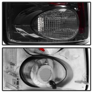 Chevrolet S10 Tail Light Set - SPYDER - Euro Style - Smoke - `94-`04