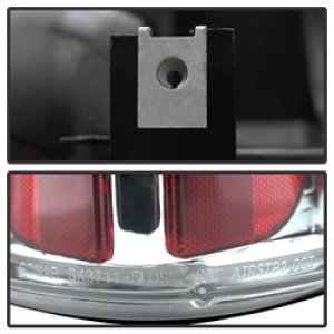 Chevrolet Silverado 2500 Tail Lights - SPYDER - Euro Style - Chrome - `99-`02